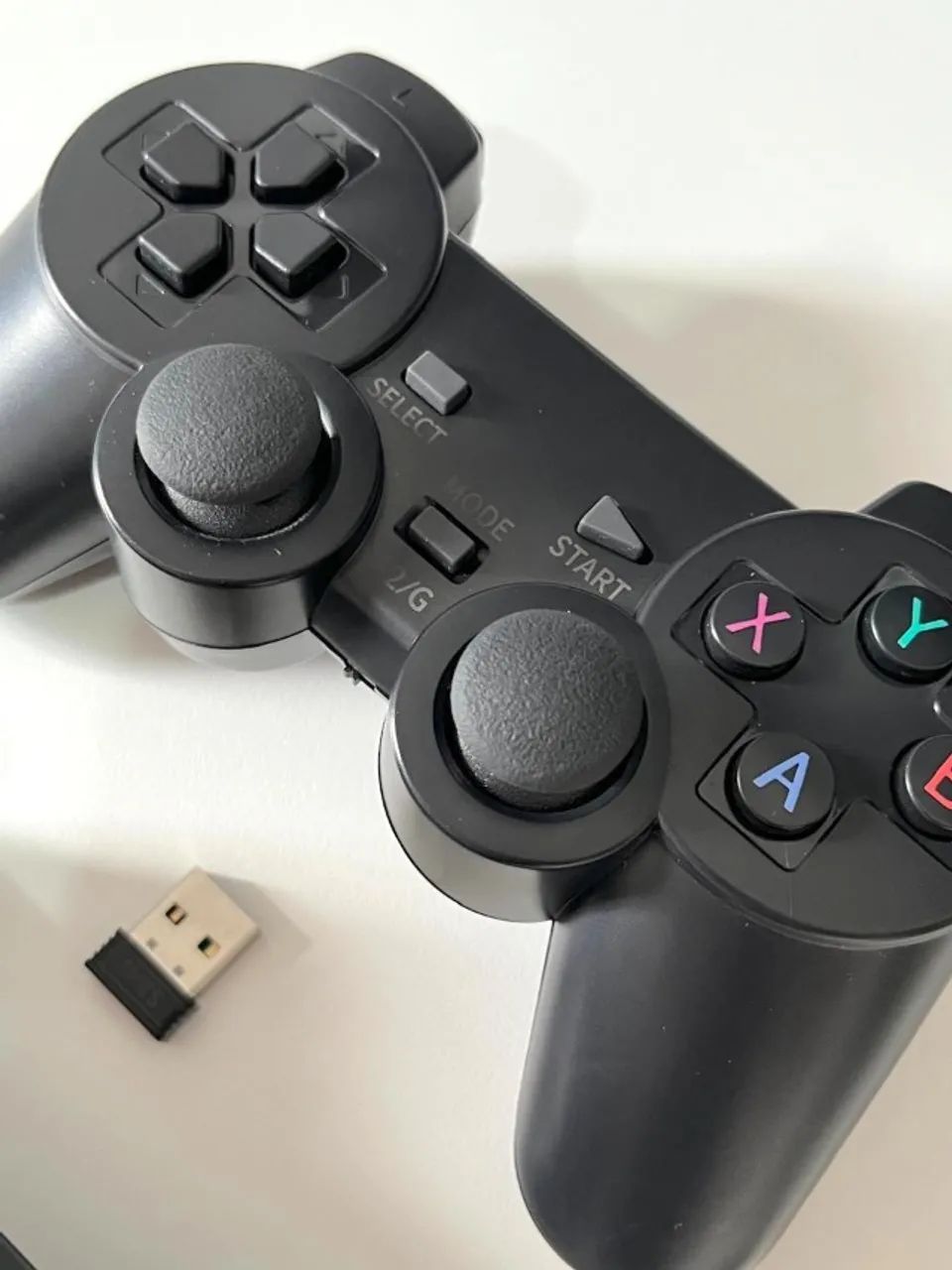 Kit 2 Controles Gamepad Wireless 2.4ghz Para Pc Android Smart Tv - Foto 3