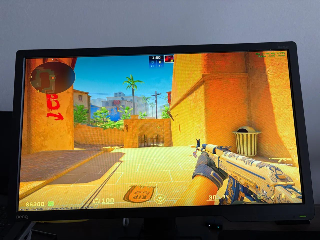 Monitor BenQ XL2411P 144hz