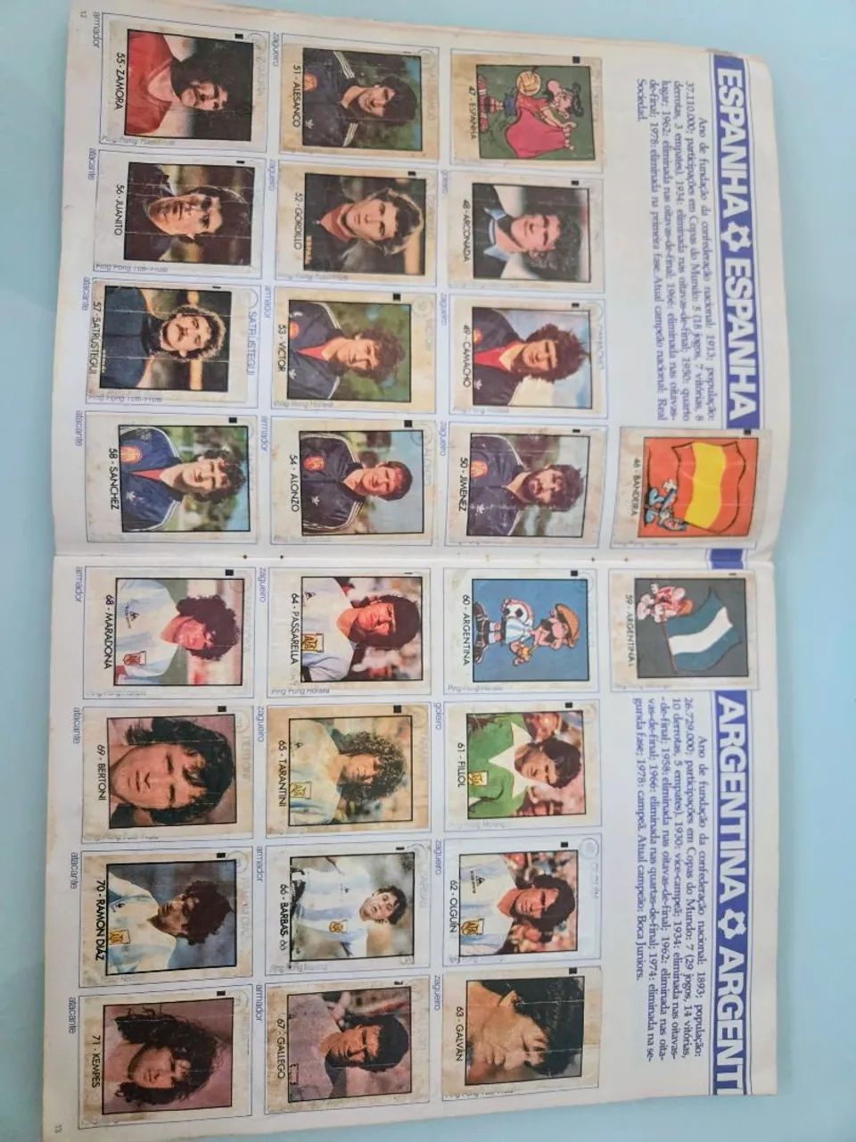 Álbum Copa 1982 Ping Pong  - Foto 4