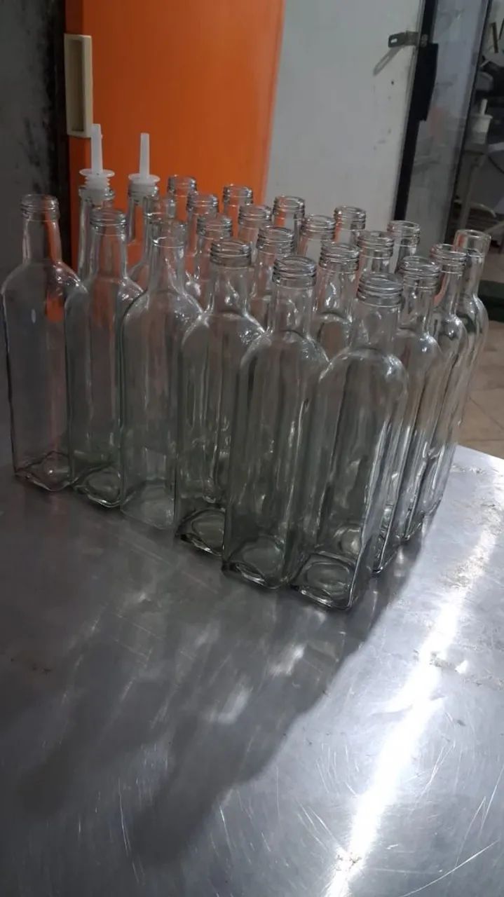 Vidros de azeite ou para artesanato  - Foto 2