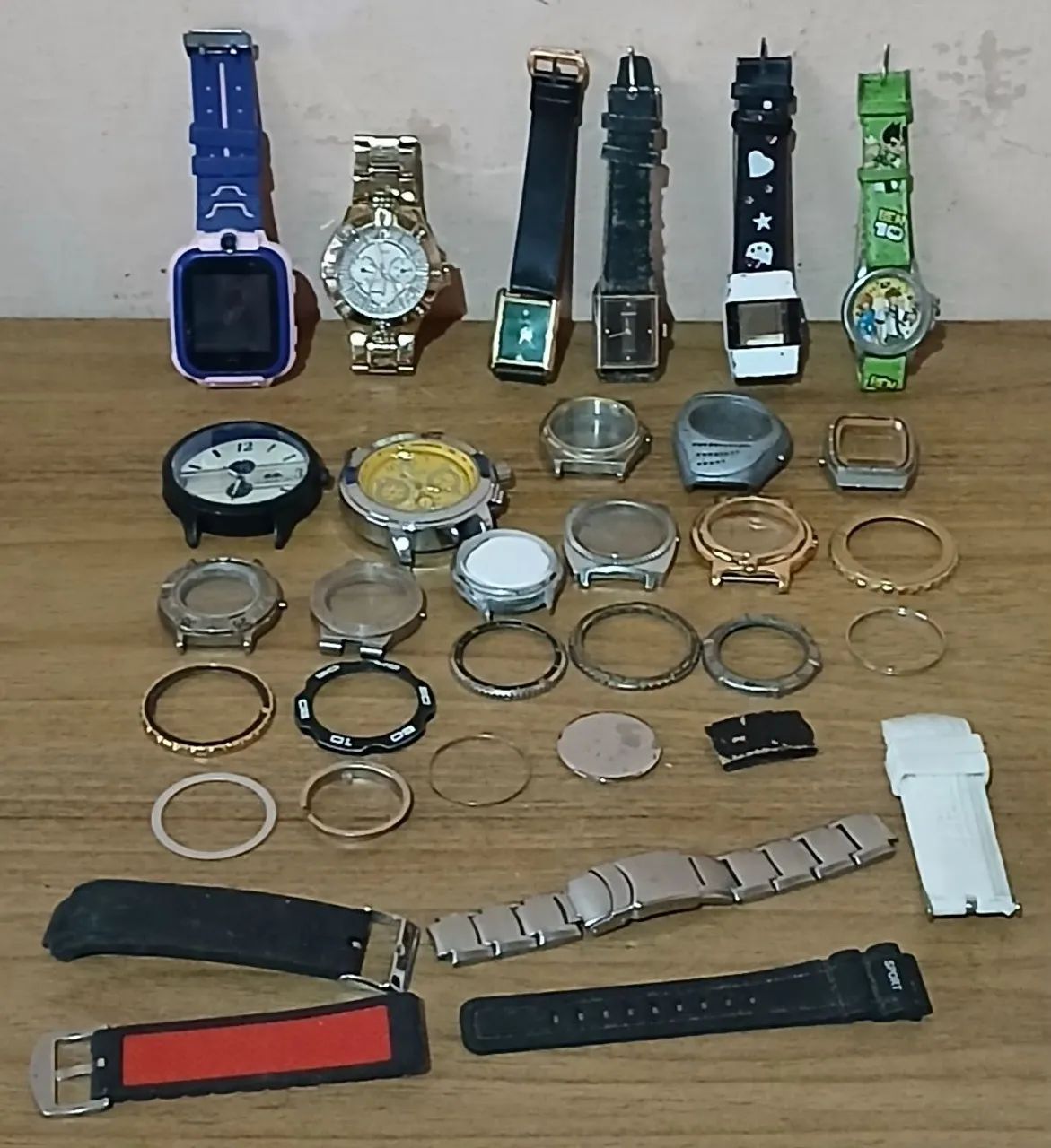 Lote de peças de relógio para reaproveitamento - Foto 3