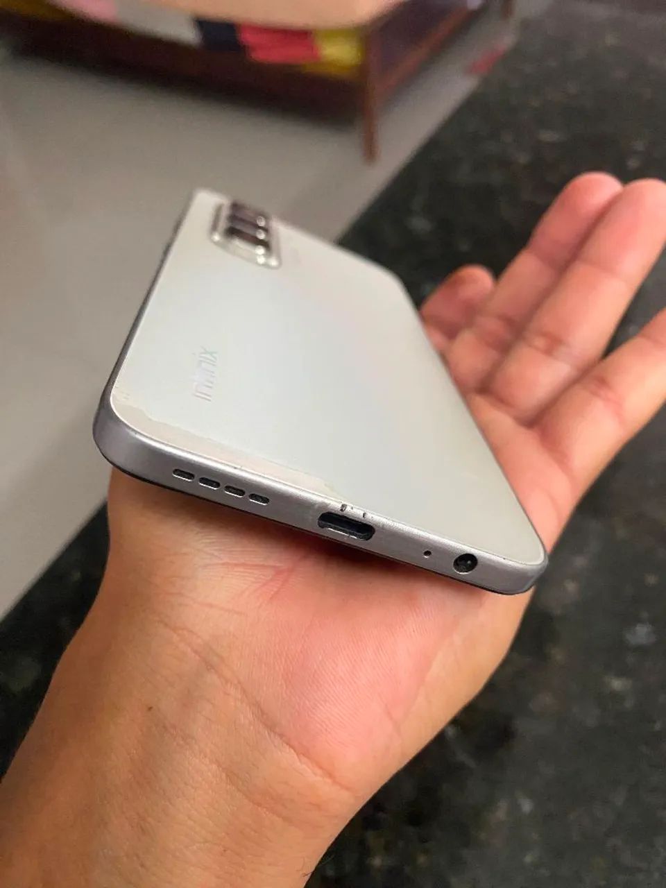 Infinix Hot 50 Pro - 256GB - CINZA - Foto 3