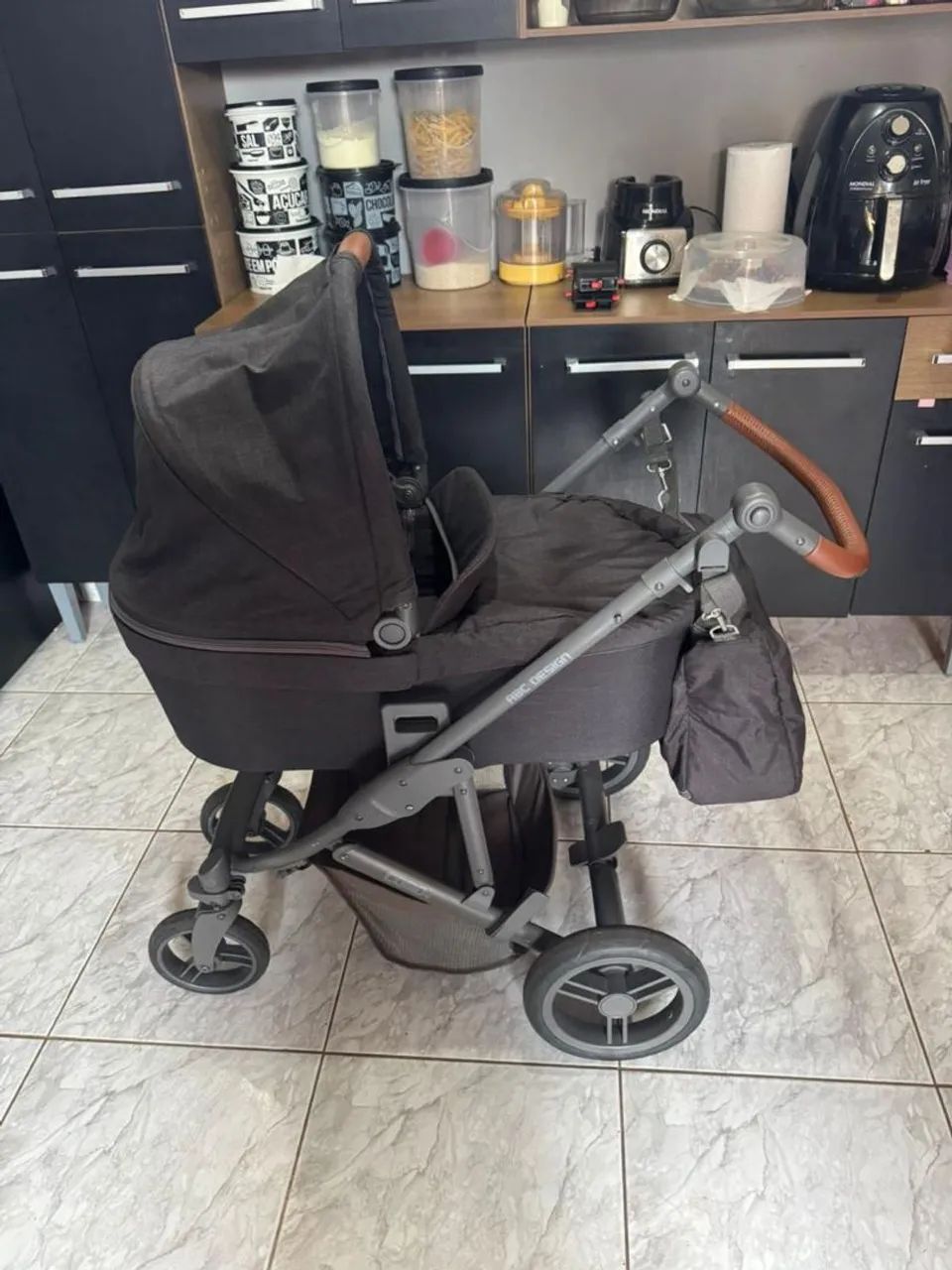Carrinho de bebê abc design como 4 + isofix. 
