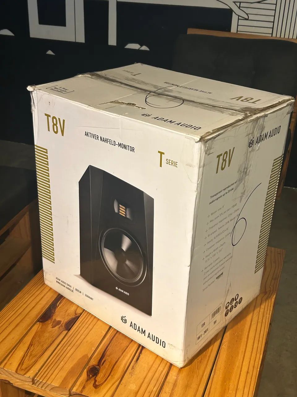 Monitores de referência ADAM AUDIO T8V - Foto 3