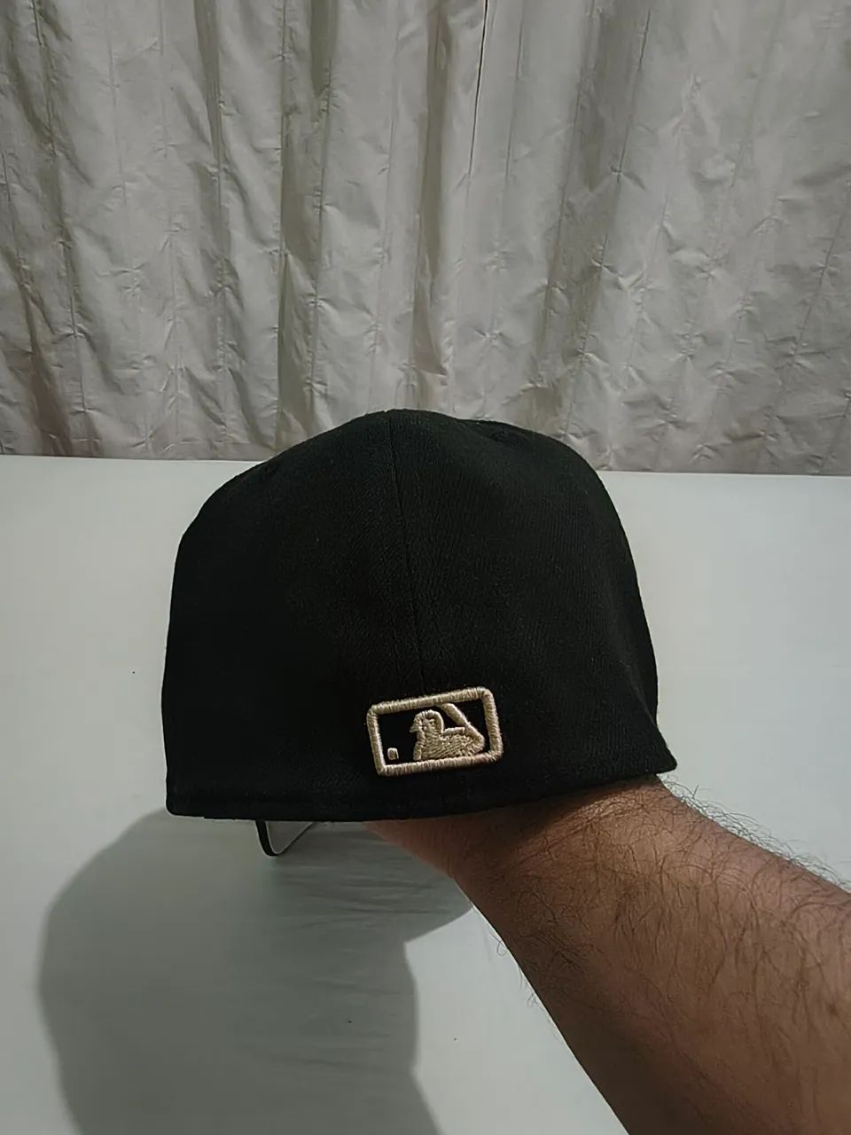 Boné New Era 39thirty Los Angeles Dodgers Preto, original  - Foto 5