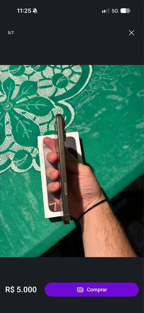iPhone 16 pro max, super novo. - Foto 3