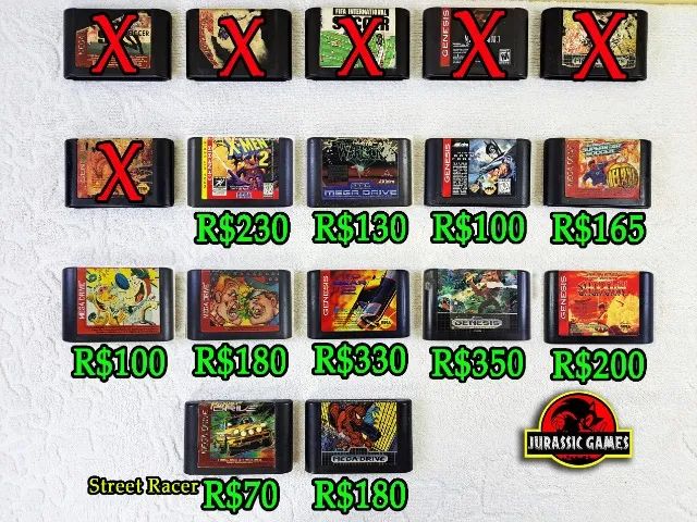 Jogos Mega Drive Originais. Truxton, Batman, X-Men 2, Toy Story, Vectorman 2, General Chao - Foto 3