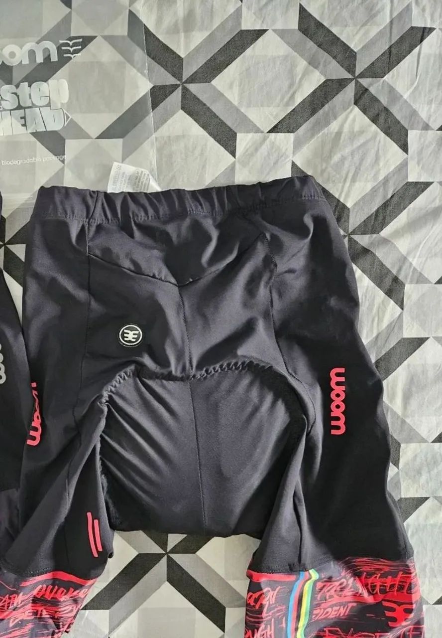 Bermuda de ciclismo Woom tamanho P