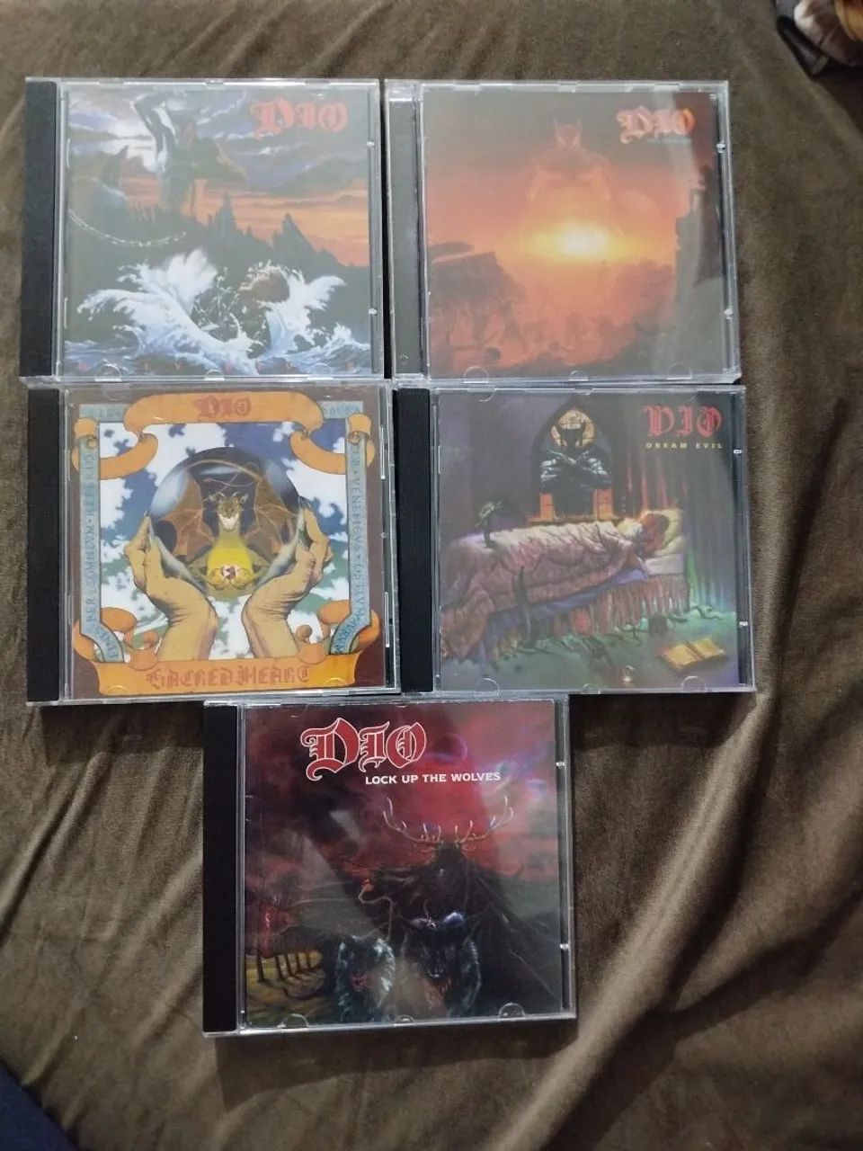 Dio - 5 cds originais