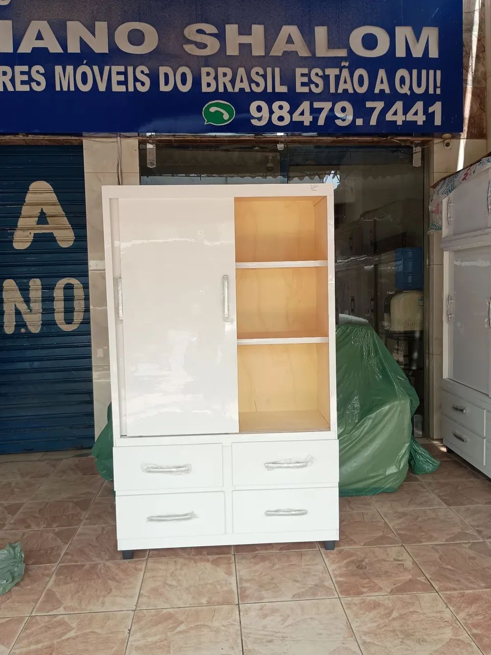 Guarda Roupas em bloco de madeira Solteirão  - Foto 3
