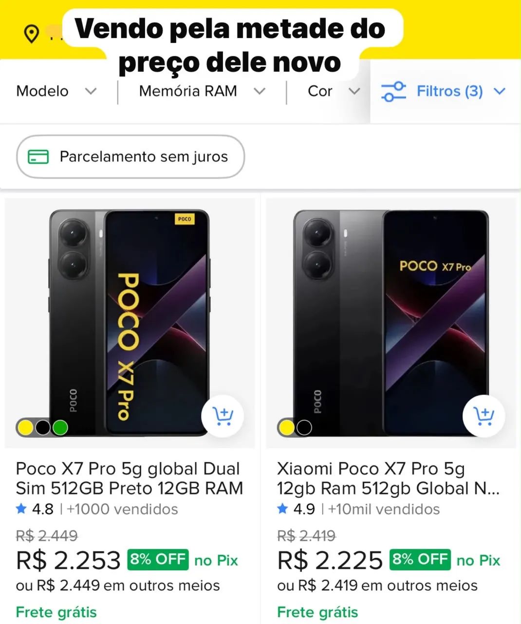 Poco X7 Pro Black/ 12 RAM 512 GB ROM - Foto 5