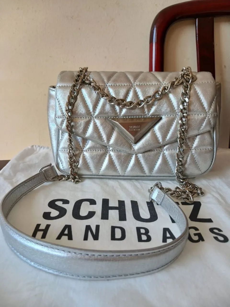 BOLSA PRATA 944 SCHUTZ  - Foto 5