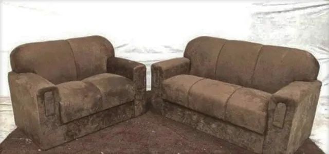 !!! ENTREGA GRATIS !!! Conj Estofado Xaropinho 2x3 Lugares - Foto 5
