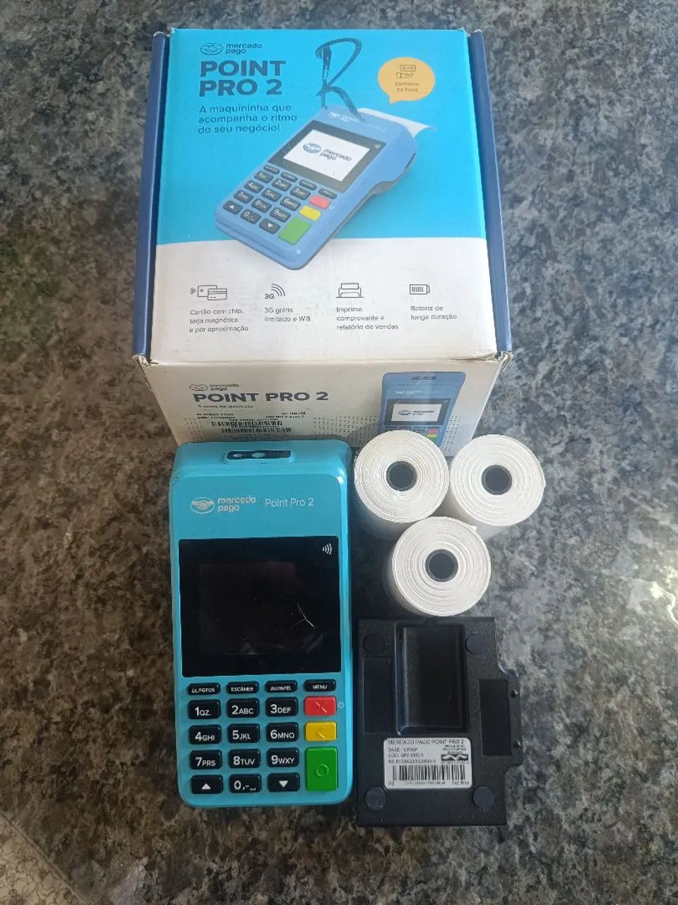 Máquina de cartão de crédito Point Pro 2  - Foto 2