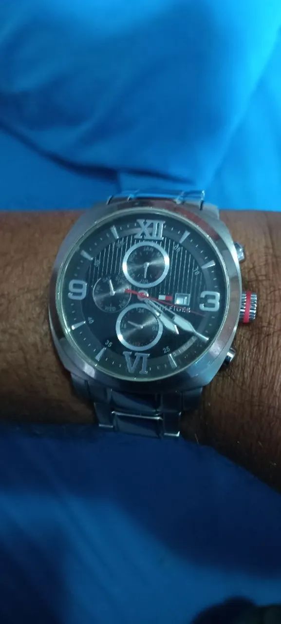 Vendo RELÓGIO TOMMY HILFIGER DAYDATE... original  - Foto 4