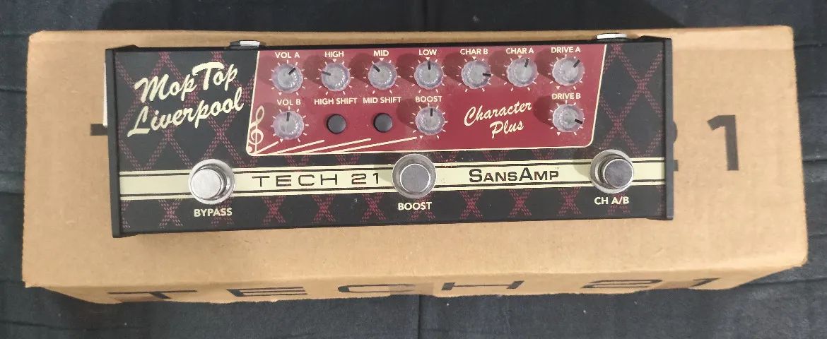 Tech 21 Sansamp MOP TOP Liverpool - Instrumentos musicais - Neva