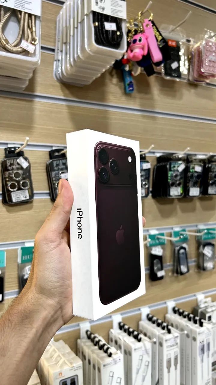 iPhone 18 Pro Max Bordô 256GB (Lançamento 2026)  - Foto 2