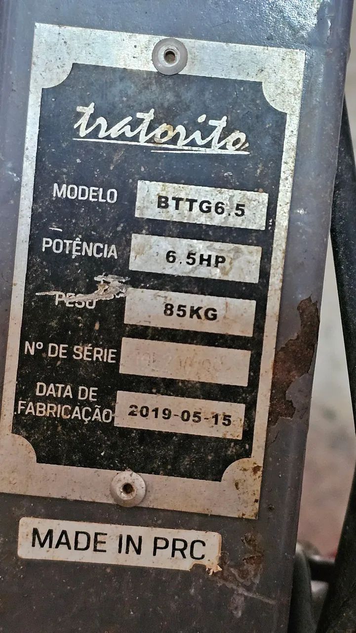 TRATORITO BRANCO MULTICULTIVADOR , - Foto 2