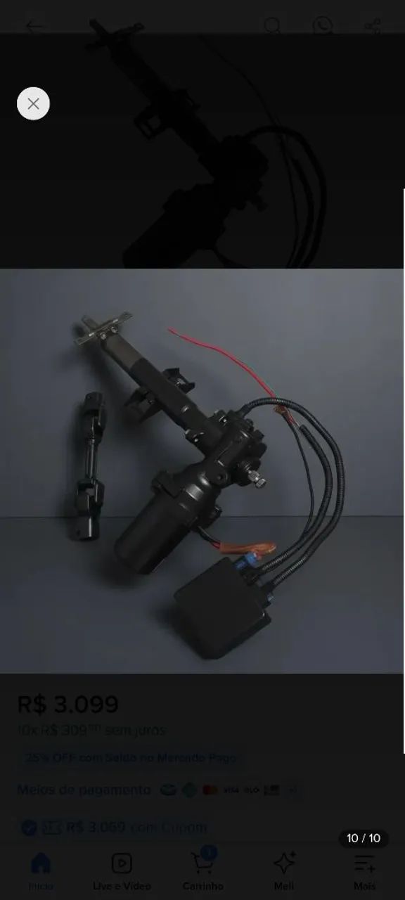 Kit Direção Elétrica para celta e Prisma  - Foto 5