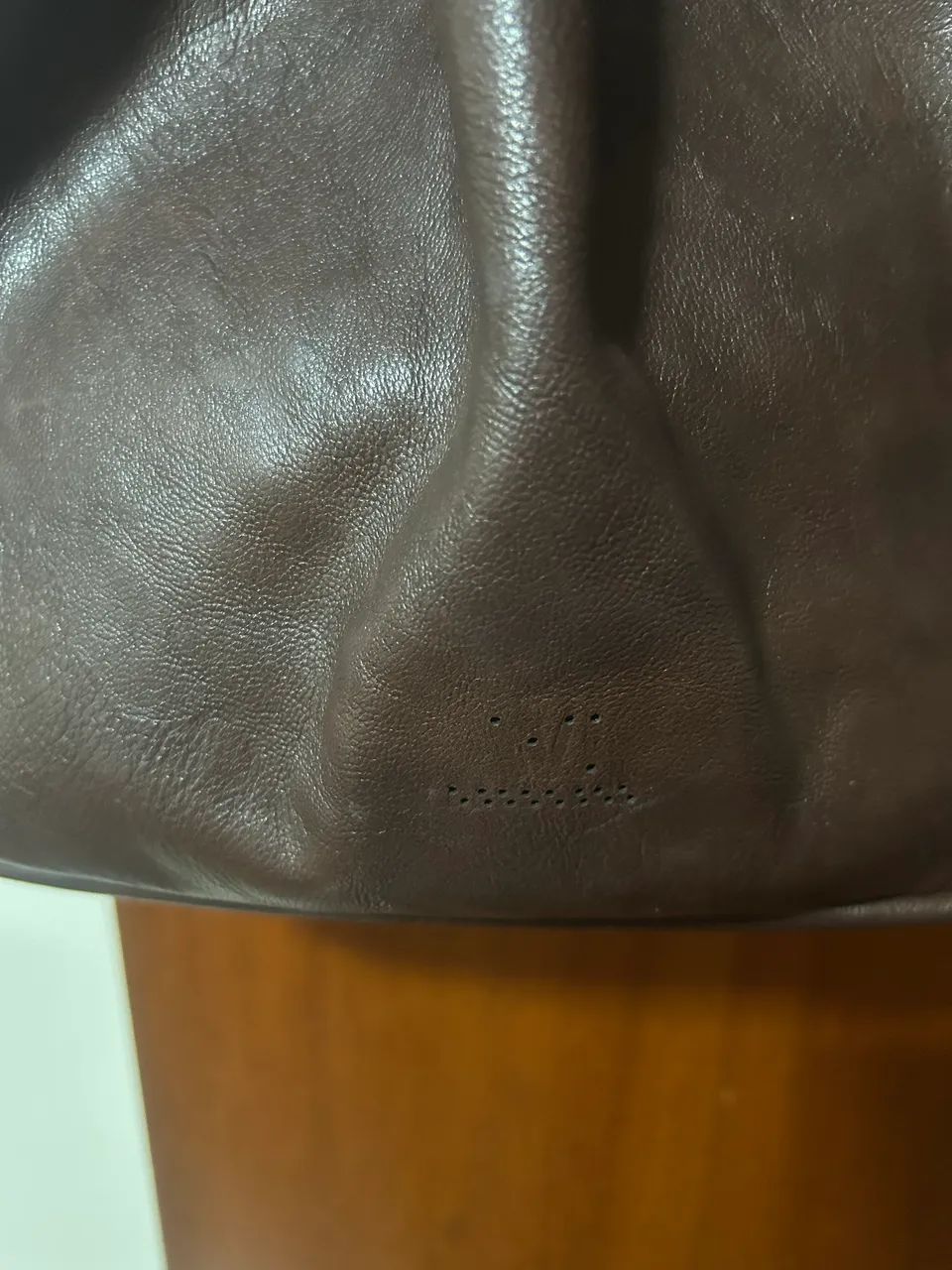 Bolsa Couro Marrom Café  - Foto 2
