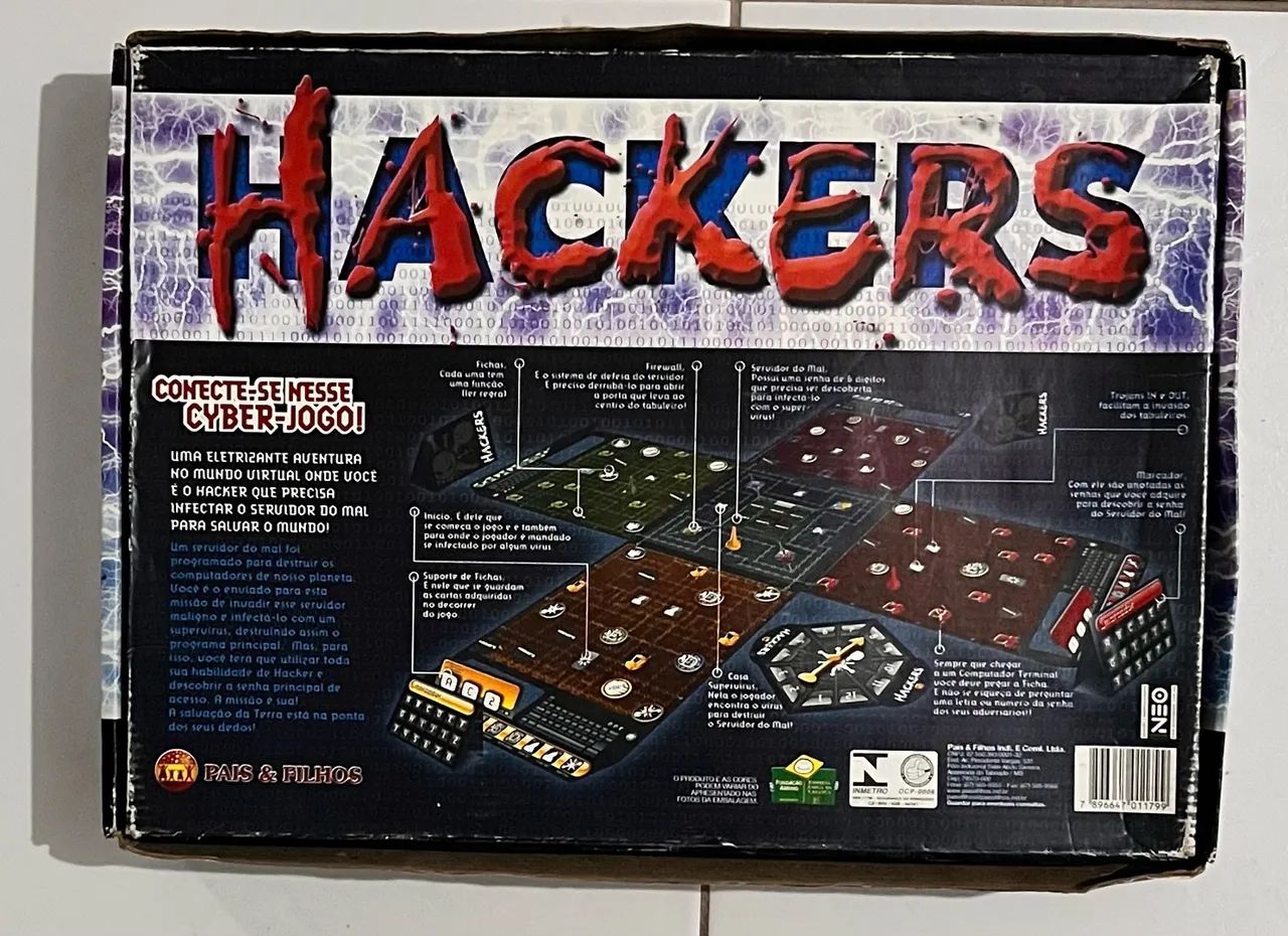 Jogo de tabuleiro HACKERS  - Foto 2