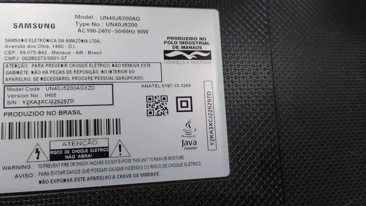 Tv Samsung tela trincada  - Foto 3