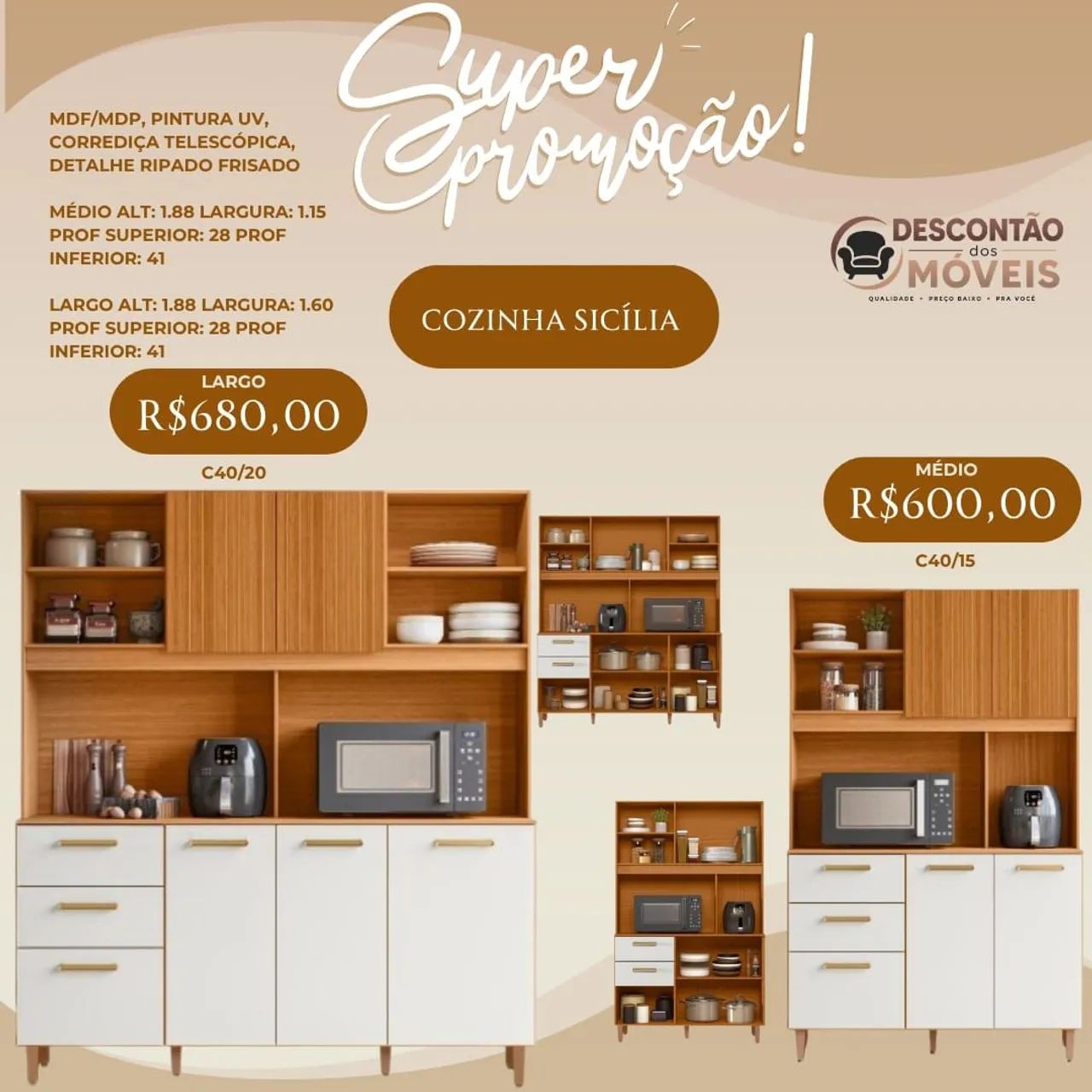 Armário de cozinha 