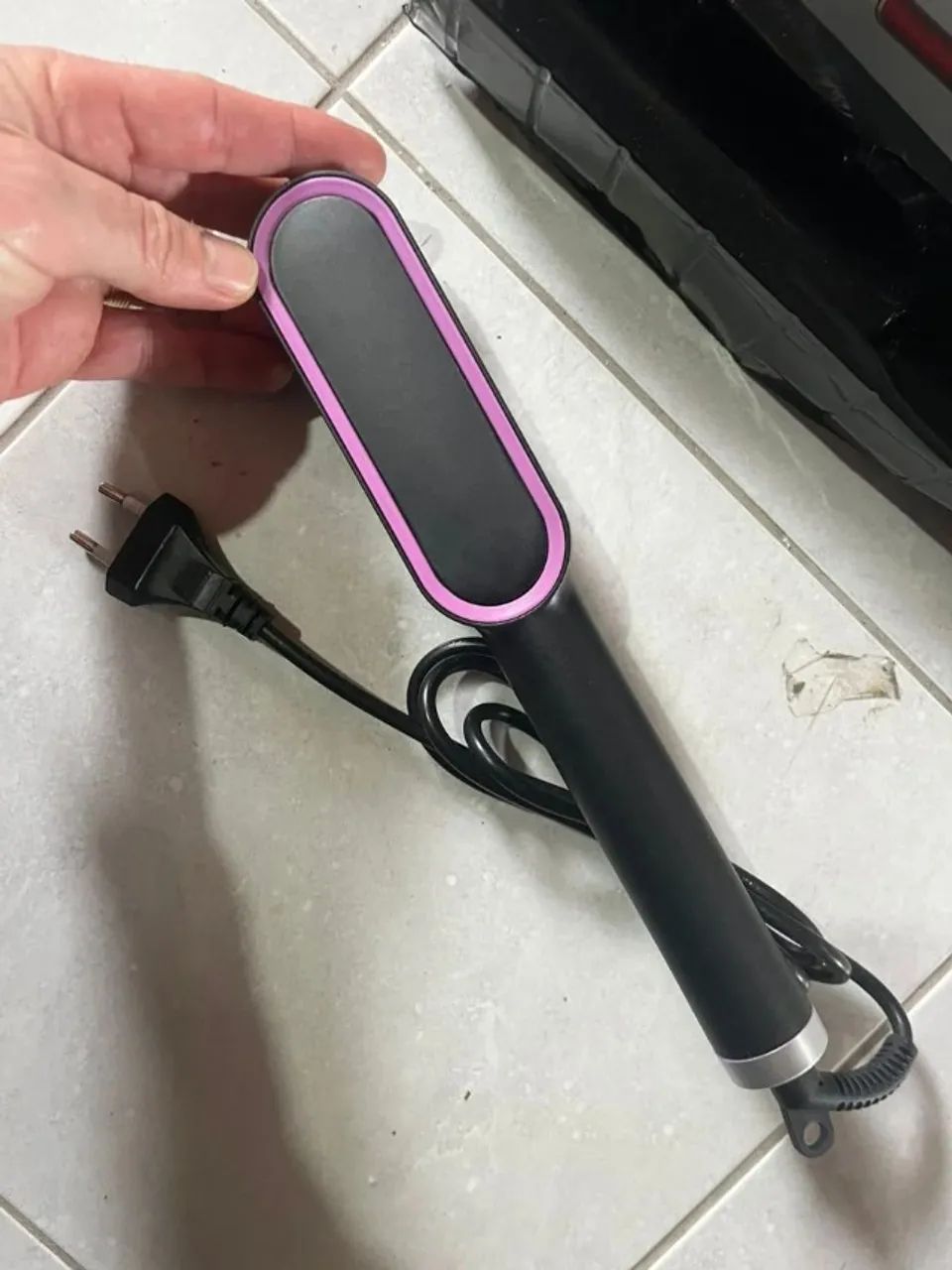 Escova alisadora 3 em 1 (NOVO) PAGUE SOMENTE NA ENTREGA