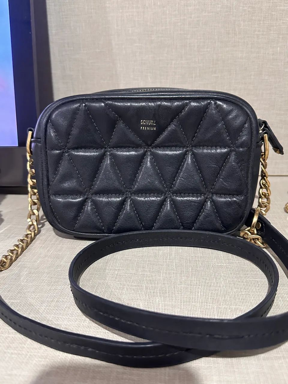 Bolsa schutz couro - Foto 4