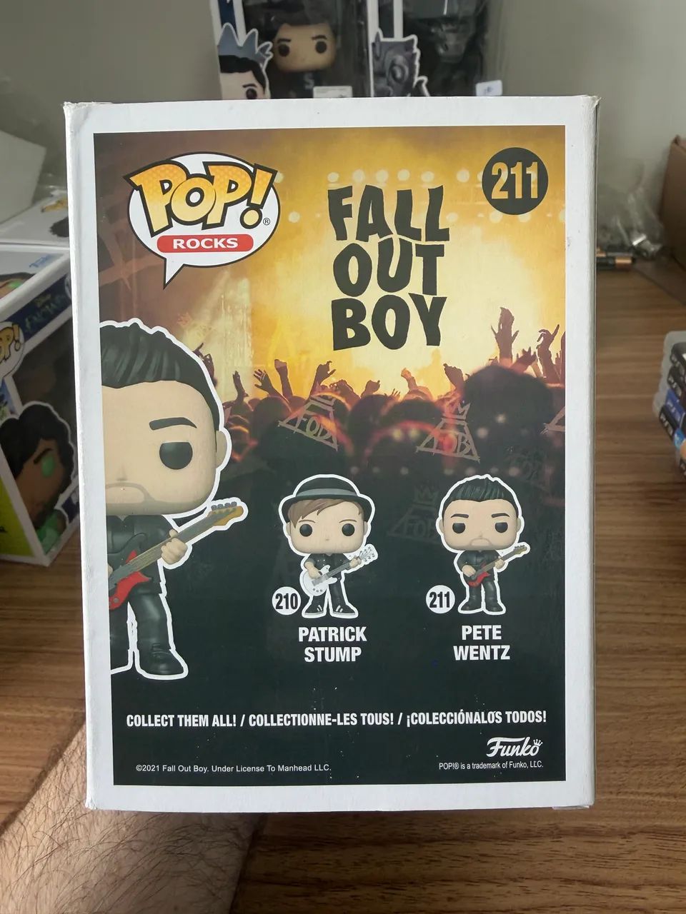 Funko Pop Pete Wentz Fall out Boy - Foto 3