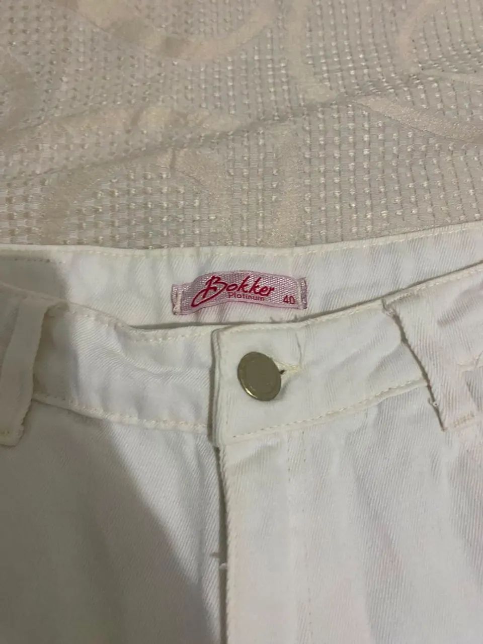Calça wide leg branca - Foto 5