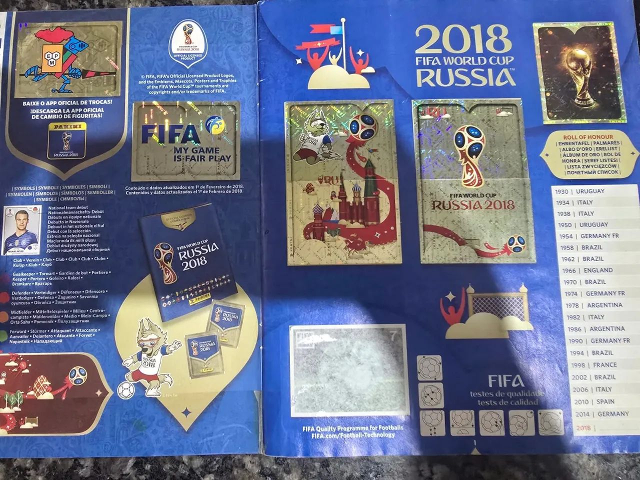 Álbuns 2018 e 2022 Copa - Foto 2