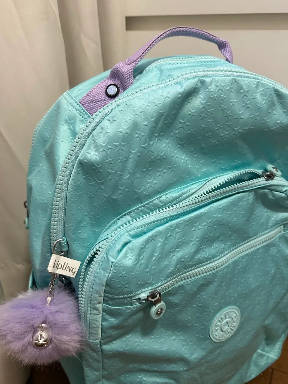 Mochila Kipling - Kipling Seoul Funky Stars Emb