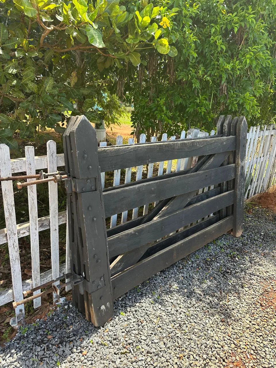 Porteira de madeira Eucalipto 