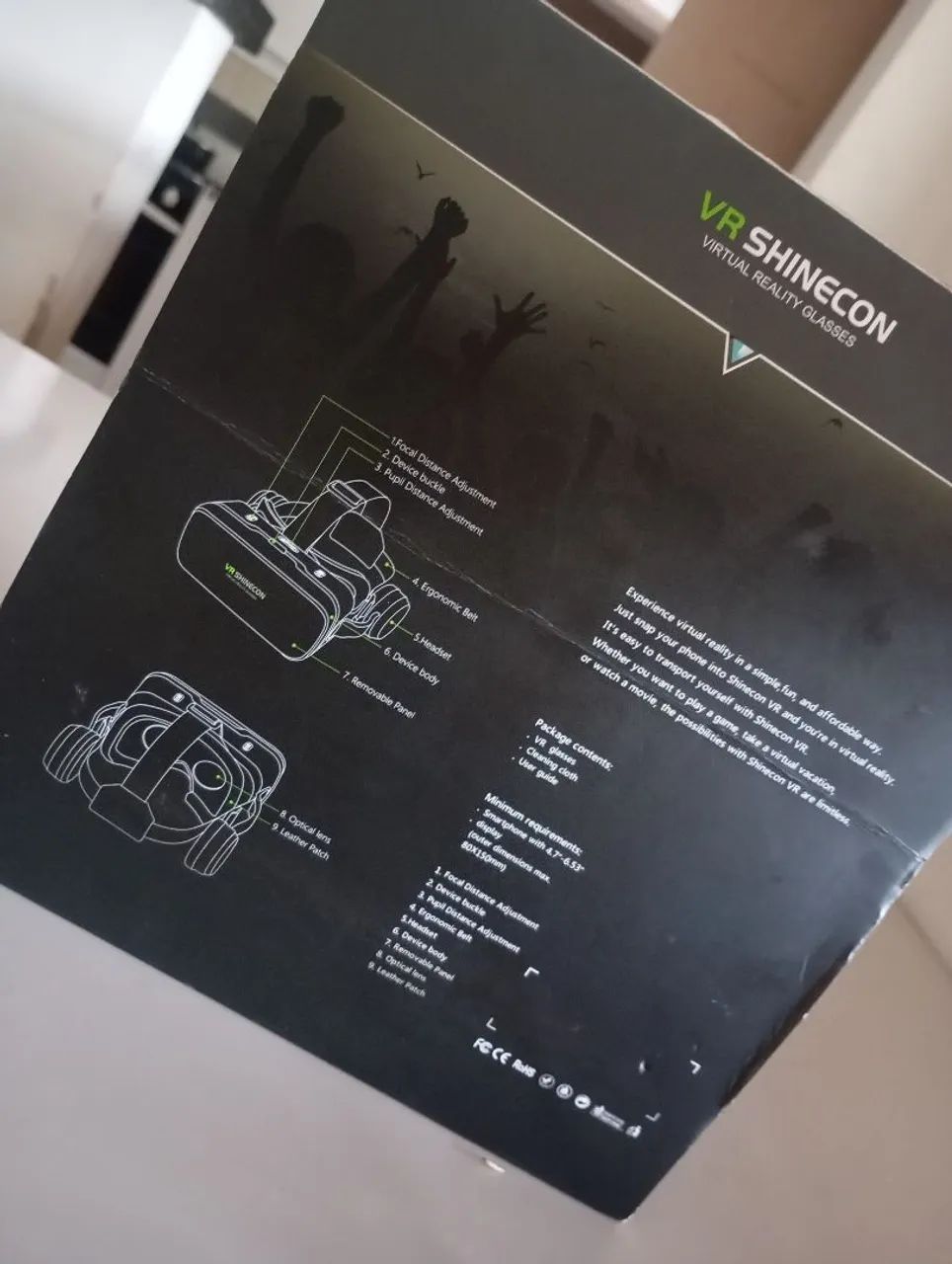 VR SHINECON VIRTUAL REALITY GLASSES - Foto 2