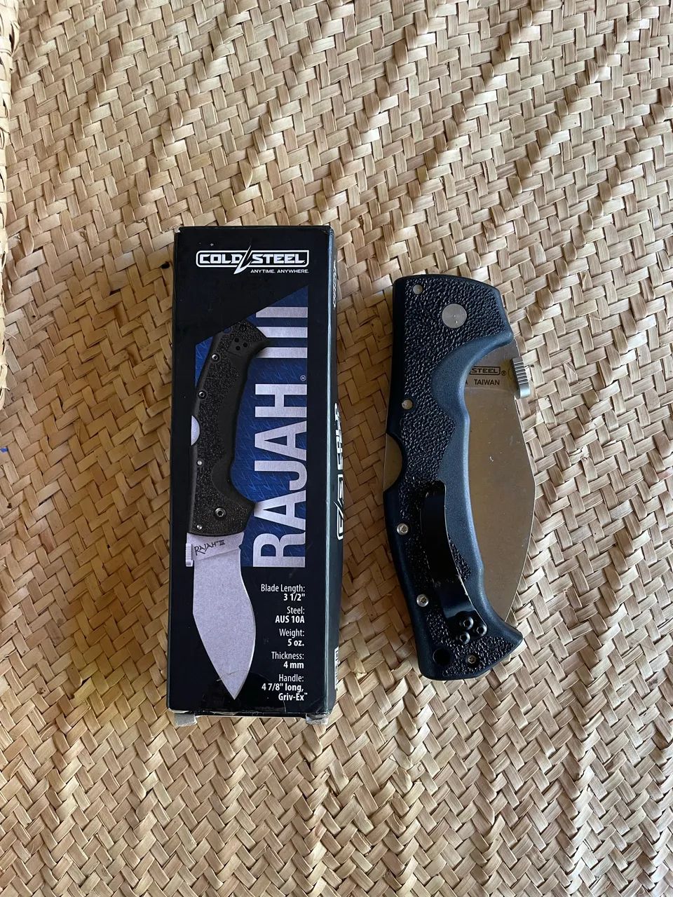 Rajah III Folding Knife