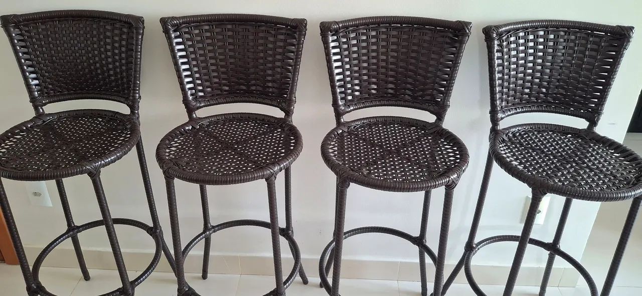 Banquetas alta de fibra duráveis 