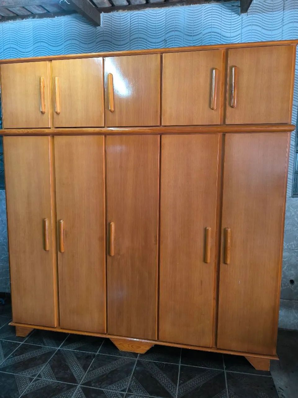 Guarda roupa de madeira  - Foto 2