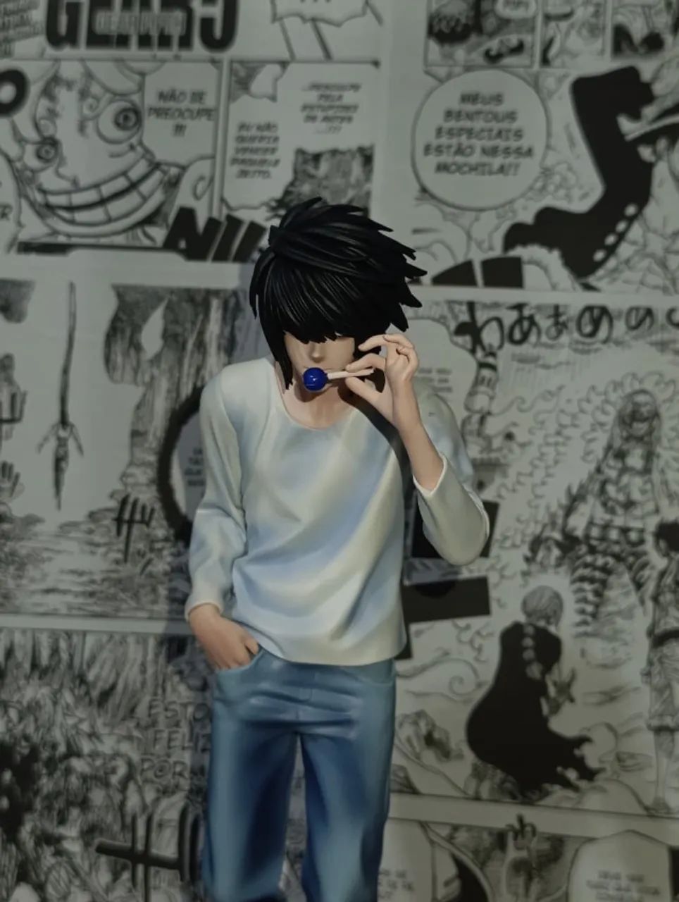 OPORTUNIDADE | Action Figure L Lawliet 30cm Death Note - Foto 5