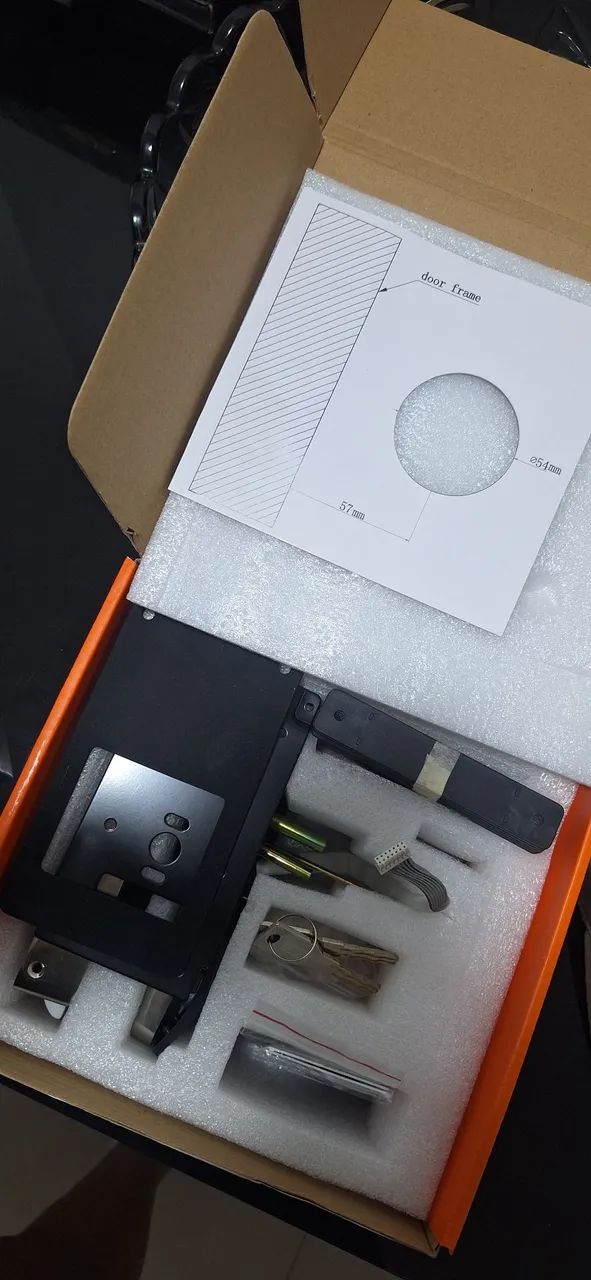 Fechadura Digital Inteligente Wi-Fi Geonav Nova  (aberta para testar). - Foto 4