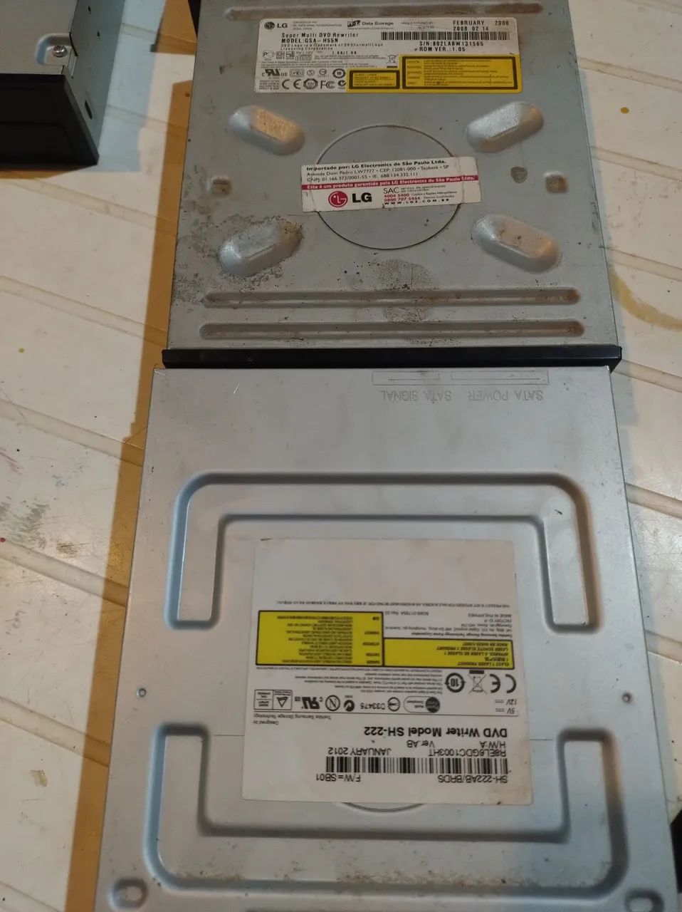 Gravador e Leitor de Cds e Dvds ( 04 unidades )  - Foto 5