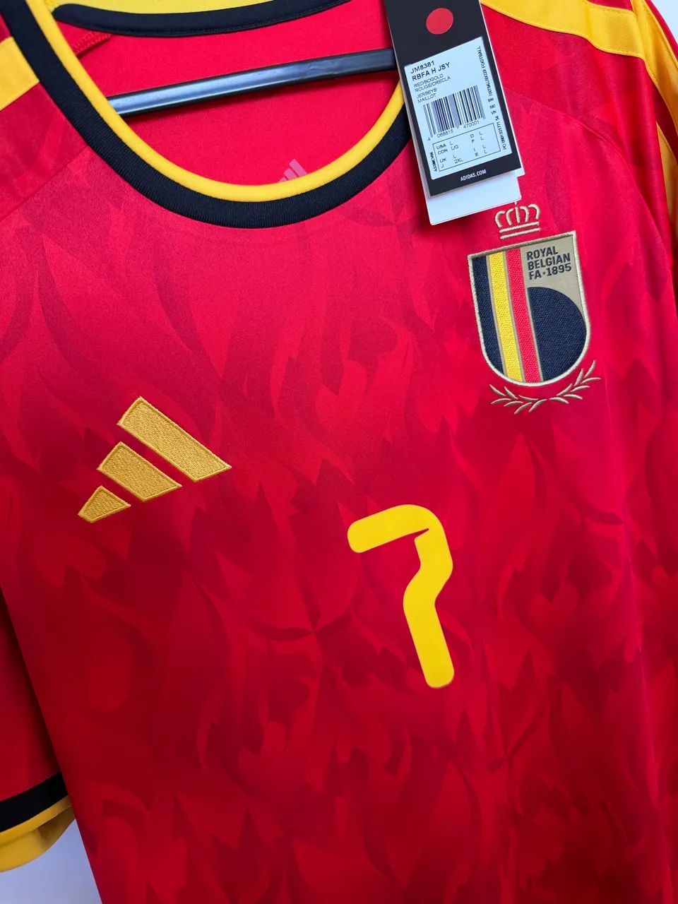 Camisa Bélgica Home 2026 Torcedor Adidas - Foto 2