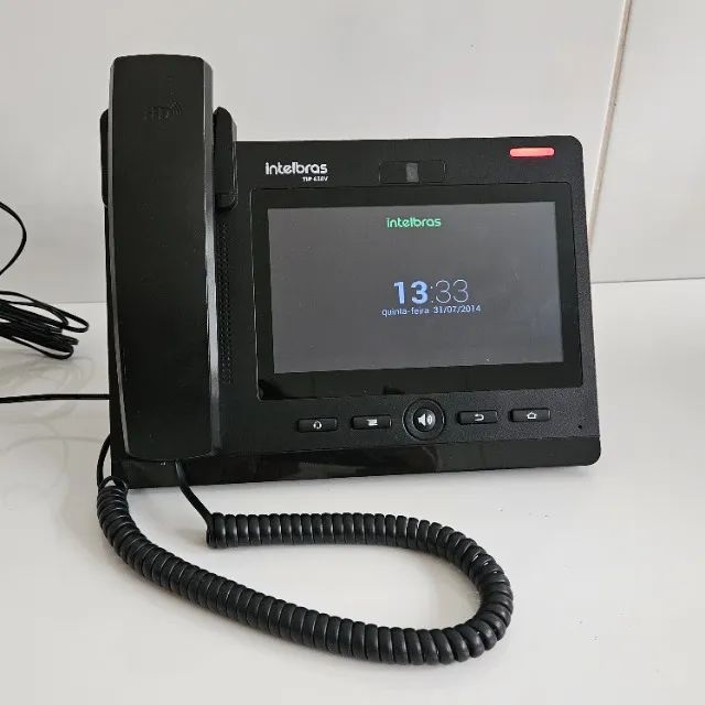 Telefone IP Tip 638v Intelbras com defeito - leia - Foto 4