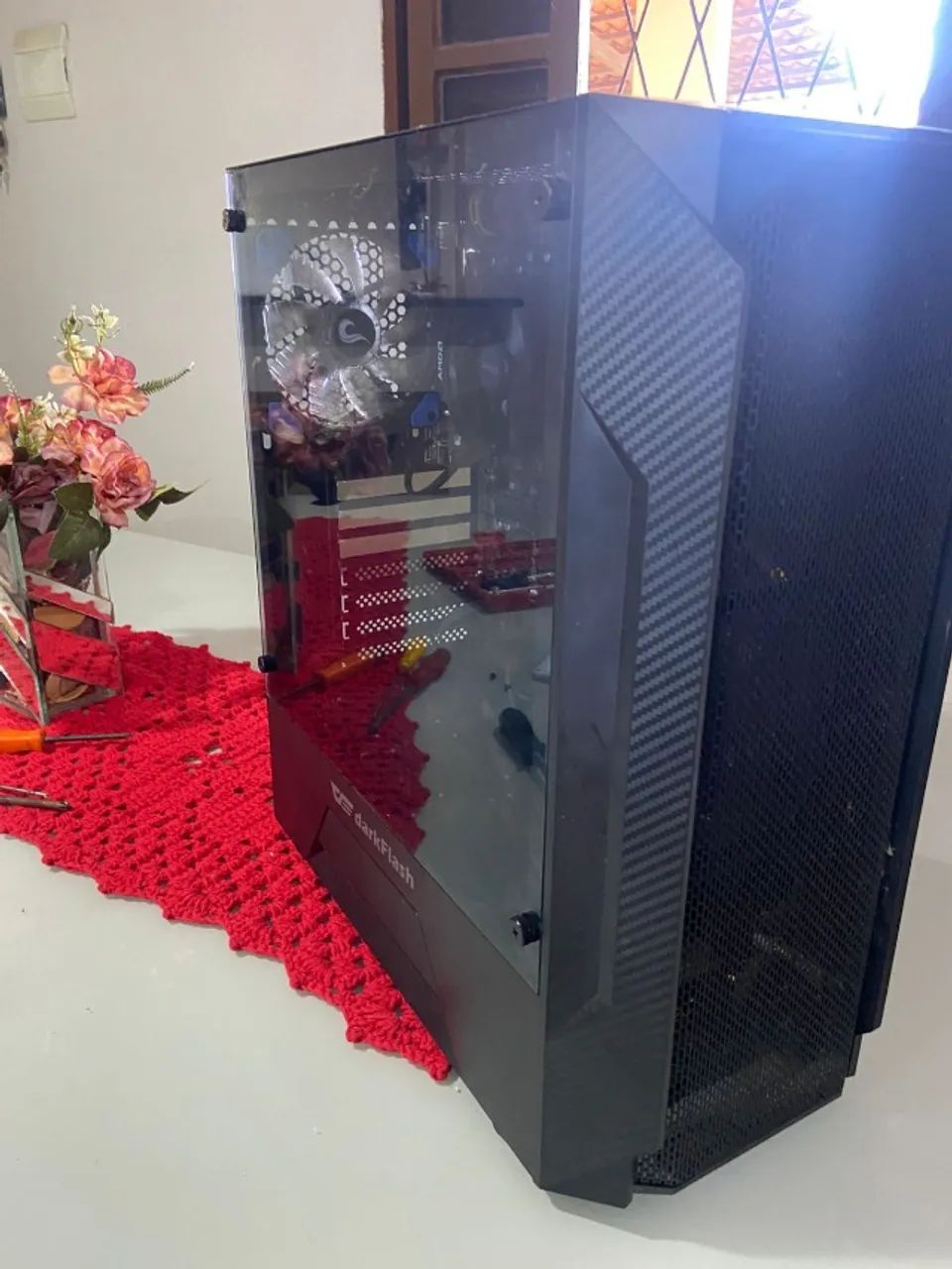 Peças computador - placa mãe, processador e gabinete - Foto 3