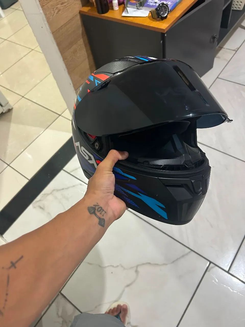 Capacete asx  - Foto 2