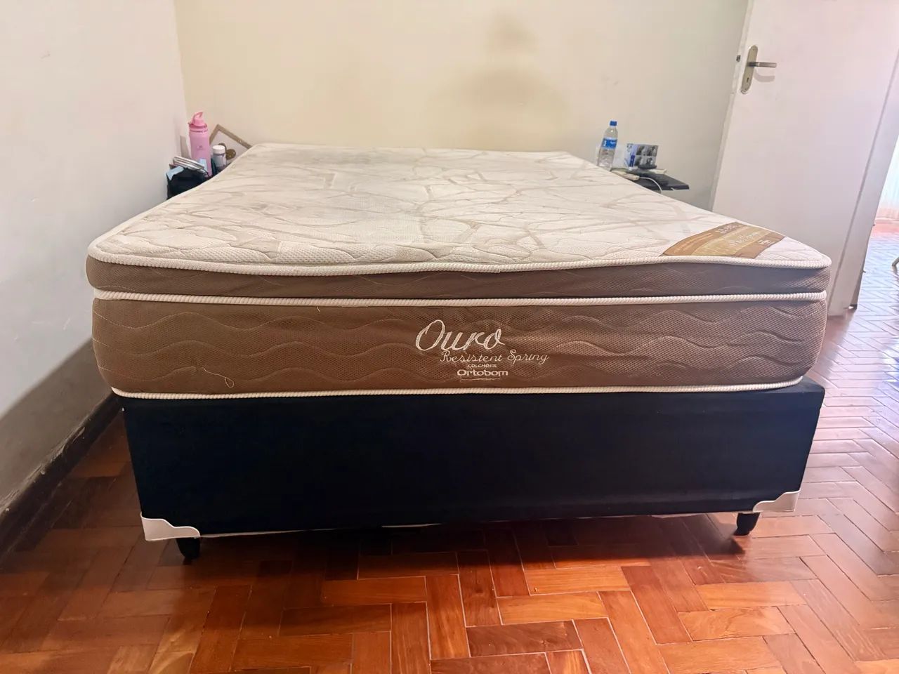 Cama box casal colchão Ortobom Ouro - Foto 4