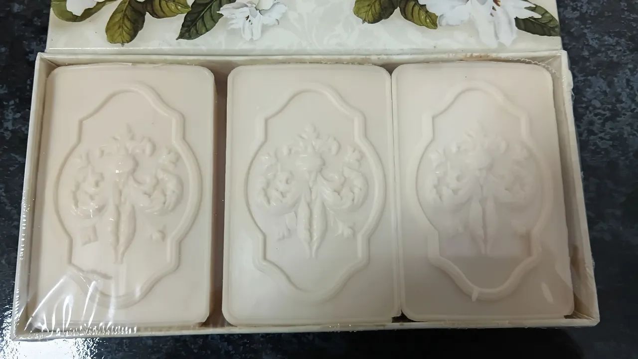 Caixa de sabonetes italianos decorativos - Foto 2