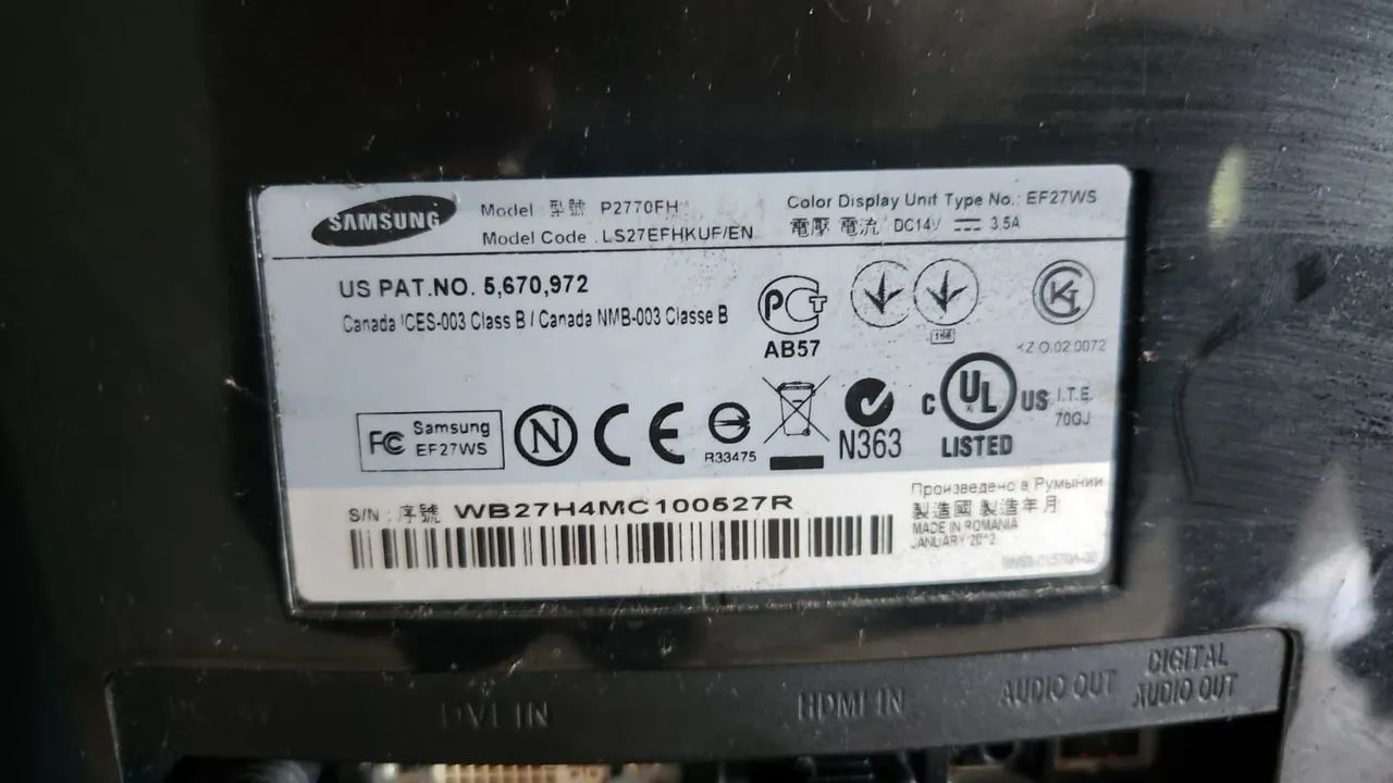 Monitor Samsung 27" - Foto 3