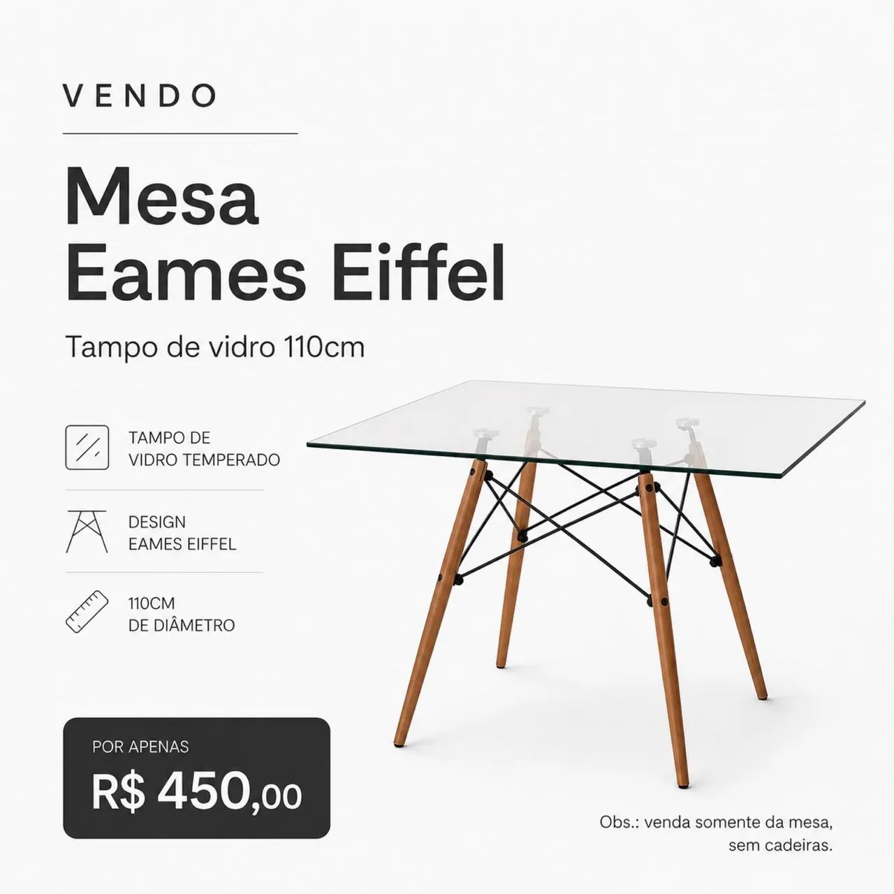 Mesa Eames Eiffel