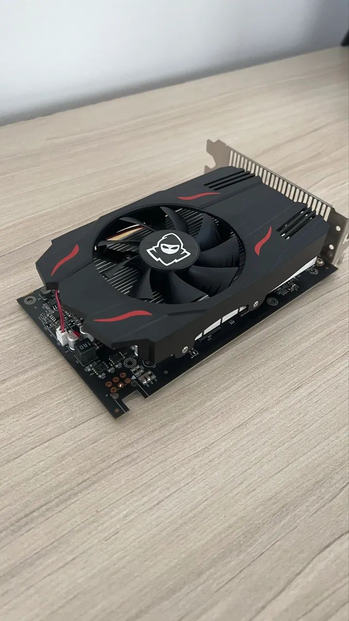 Placa de vídeo AMD RX 550 com 4GB VRAM